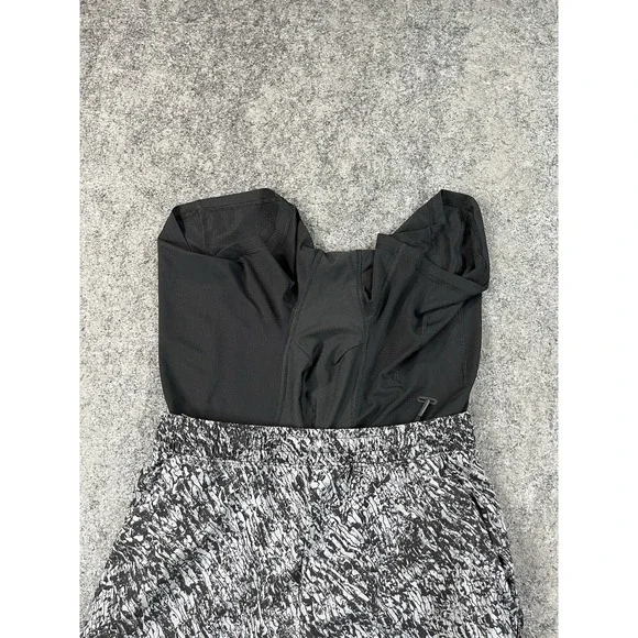 Lululemon Pace Breaker Shorts 9" Mens Small Lined Gray Splatter Soul Cycle Skull - Picture 6 of 10